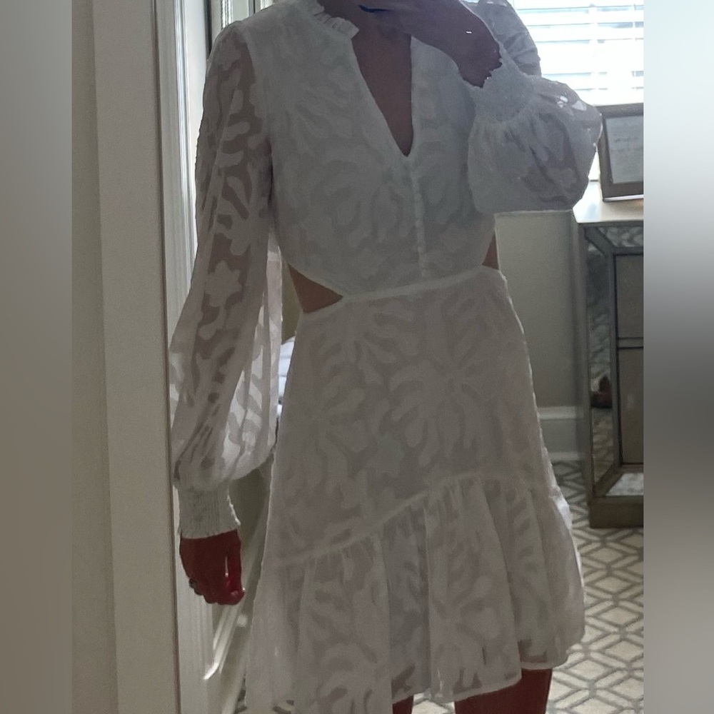 NWT White dress - perfect for rehearsal dinner or bachelorette